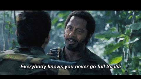 Tropic Thunder Gif You People