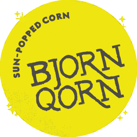 Pop Corn Sticker by BjornQorn