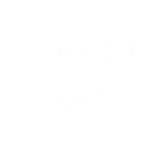 Calligraphy Launch Sticker