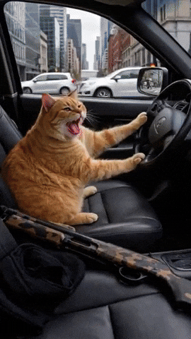 Cat Rifle GIF