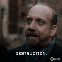 total destruction showtime GIF by Billions