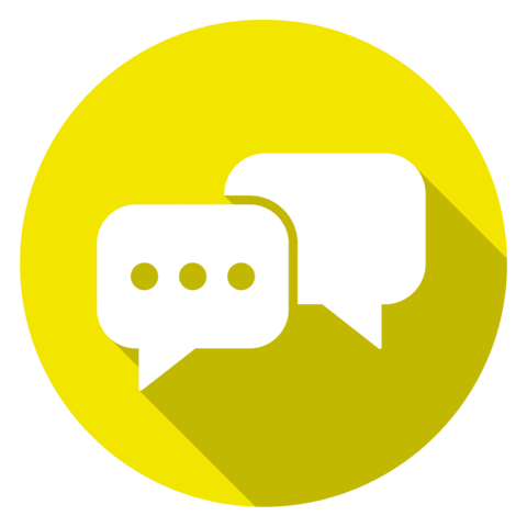 Exhibition Sprechblase Sticker by step one GmbH