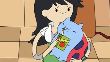 apple juice drinking GIF by Cartoon Hangover