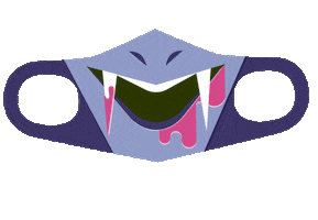 Dracula Sticker by HELLO! NEW HALLOWEEN