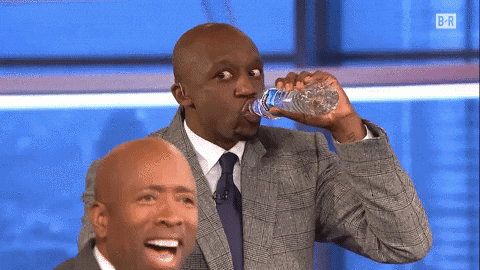Drinking Water Smh GIF by Bleacher Report - Find & Share on GIPHY