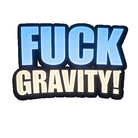 Fuckgravity Sticker by Heavensgate München