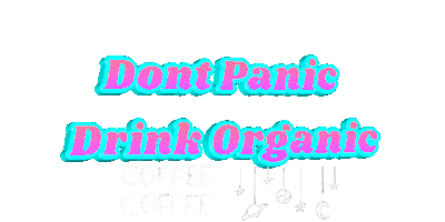 Dont Panic Drink Organic Sticker