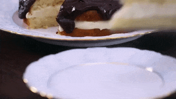 Boston Cream Pie Recipe GIF