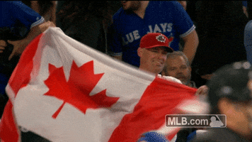 Canadian Fan GIF by MLB