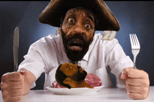 Clark Eating GIF