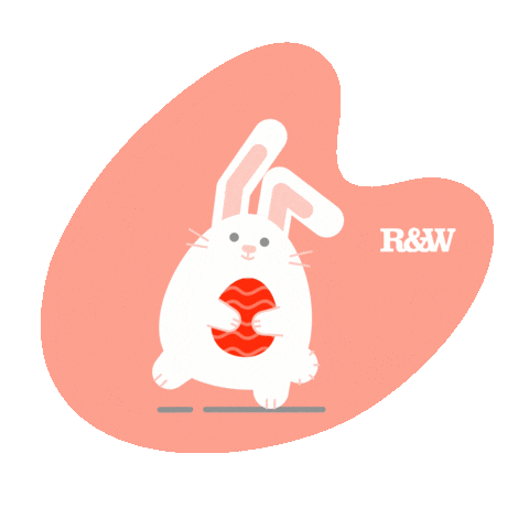 Easter Bunny Sticker by Richardson & Wrench