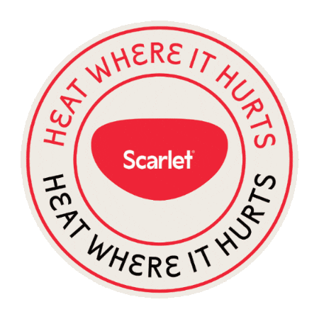 Pain Relief Self Care Sticker by ScarletPeriod