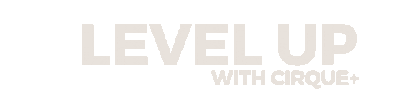 Level Up Sticker by CirquePlus
