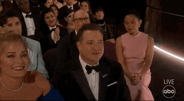 Brendan Fraser Oscars GIF by The Academy Awards