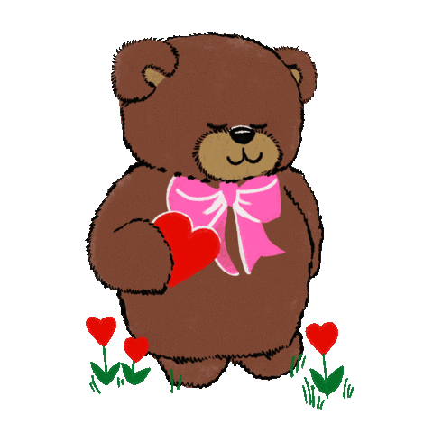 Teddy Bear Sticker by Wildflower Cases