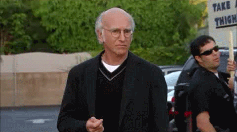Confused Larry David GIF