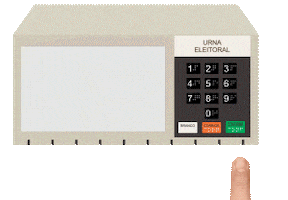 Urna Sticker by Ismael Alexandrino