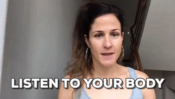 LifeJunkieWorld listen to your body lifejunkielisten GIF