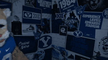Ring Ring Y GIF by BYU Cougars