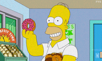 Homer Simpson Donut GIF