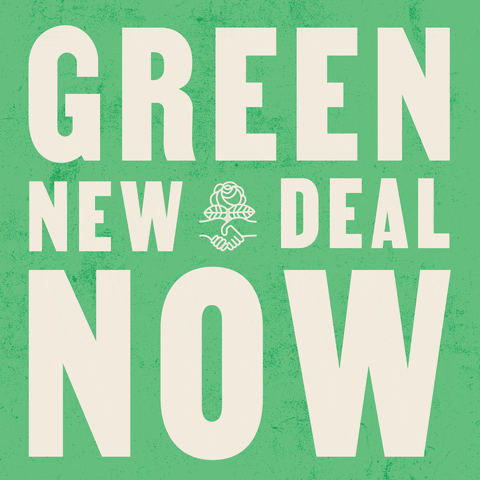Green New Deal Fight For Our Lives GIF