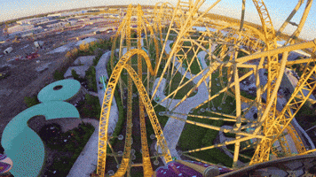 Roller Coaster Stardust GIF by Universal Destinations & Experiences