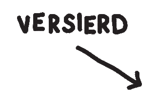Versierd Sticker