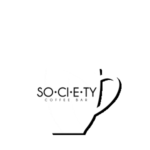 Society Coffee Bar Sticker