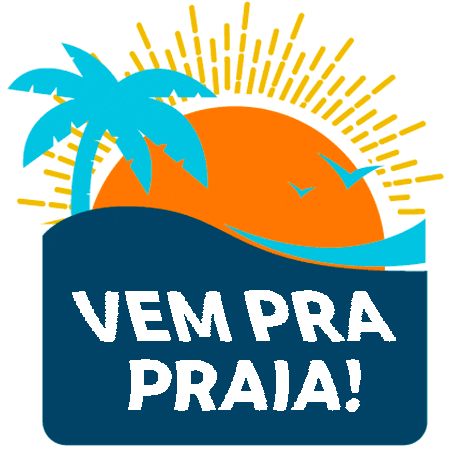 Vem Pra Praia Sticker by Leblon Imobiliária