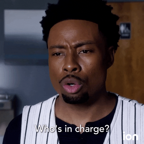 Confused Whos In Charge GIF by ION