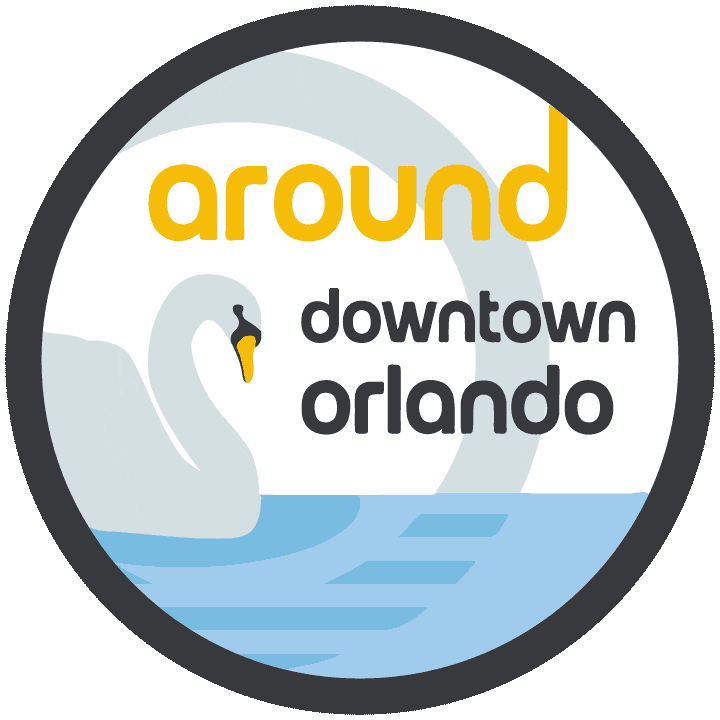Downtown Orlando Water Sticker by Becoming A Local