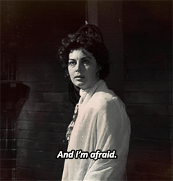 Afraid Ava Gardner GIF