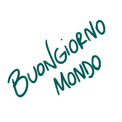Buongiorno Sticker