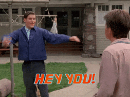 Hey You George GIF by Back to the Future Trilogy