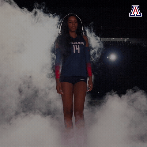 Arizona Wildcats Volleyball GIF by Arizona Athletics