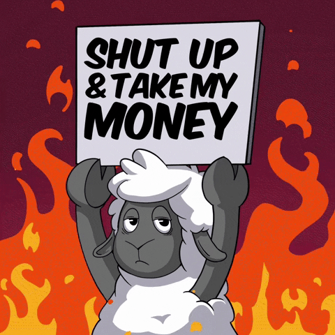 Money Cash GIF by The Sad Times