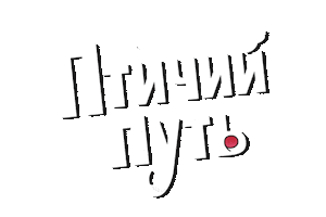 Птица Sticker
