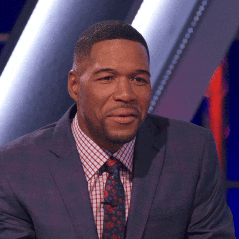 Michael Strahan Wow GIF by ABC Network
