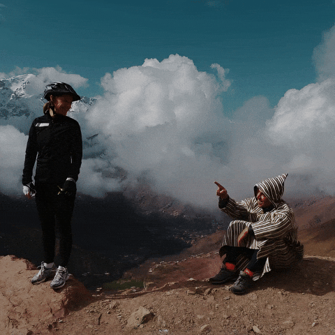Hiking Camping GIF by Oukaimeden Resort