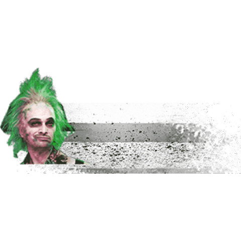 Beetlejuice Sticker by hdkdivadlokarlin