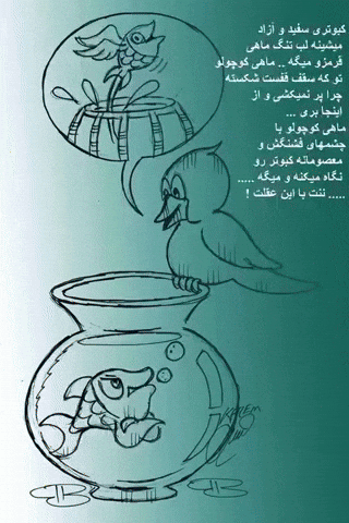 Bird Fish GIF
