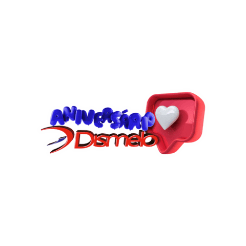 Aniversario Sticker by Dismelo Distribuidora