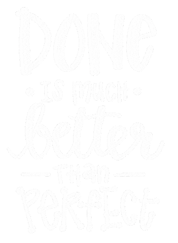 Done Is Better Than Perfect January Jumpstart Sticker