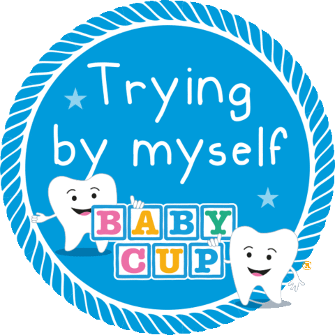 Sipping First Cup Sticker by Babycup
