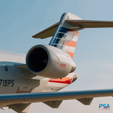 PSA Airlines GIF