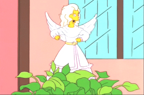 The Simpsons Angel GIF - Find & Share on GIPHY