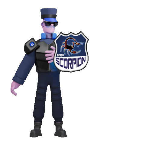 Zeladoria Scorpion Sticker