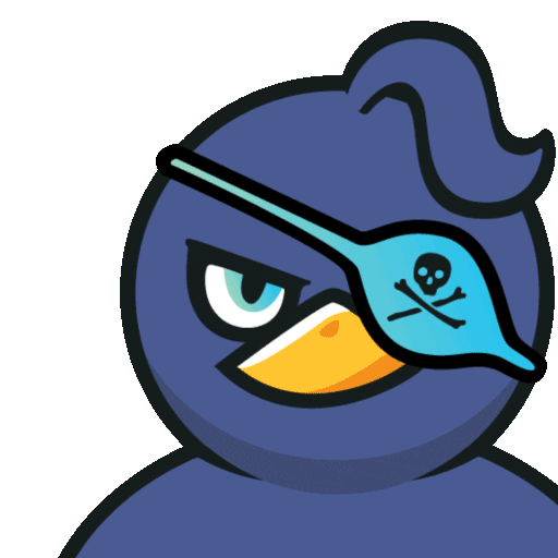 Pirate Sticker by Duckie Land