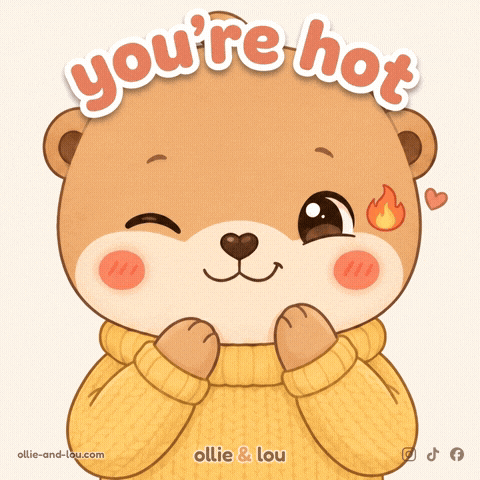 Hot Stuff Love GIF by Ollie & Lou