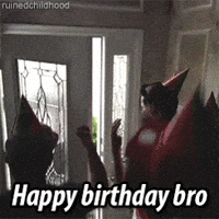 Happy Birthday Bro Funny Gif Happy Birthday B Gifs - Get The Best Gif On Giphy